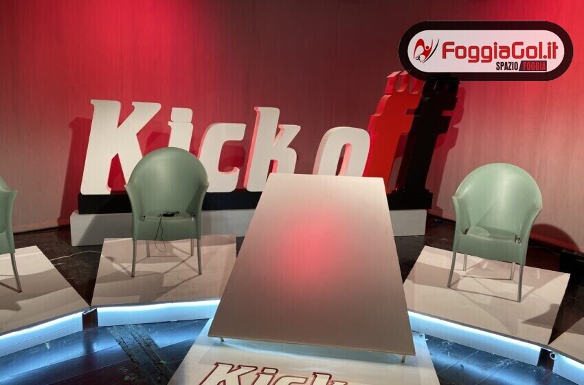  Torna KickOff in diretta dalle ore 21 dagli studi di Teleblu