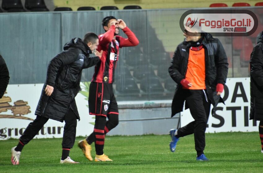  Dell’Agnello tiene imbattuto il Foggia nel posticipo serale con la Juve Stabia (1-1)