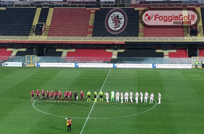  Foggia-Teramo 0-0 risultato finale