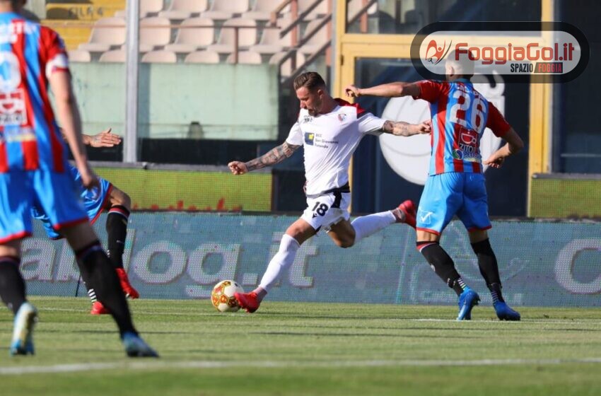  I numeri di Catania-Foggia