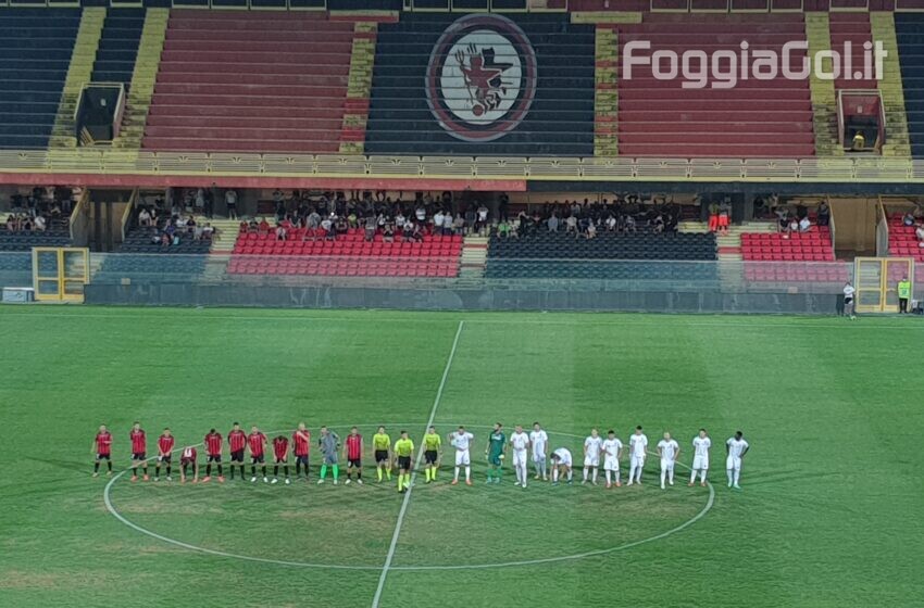  Le probabili formazioni di Foggia-Potenza