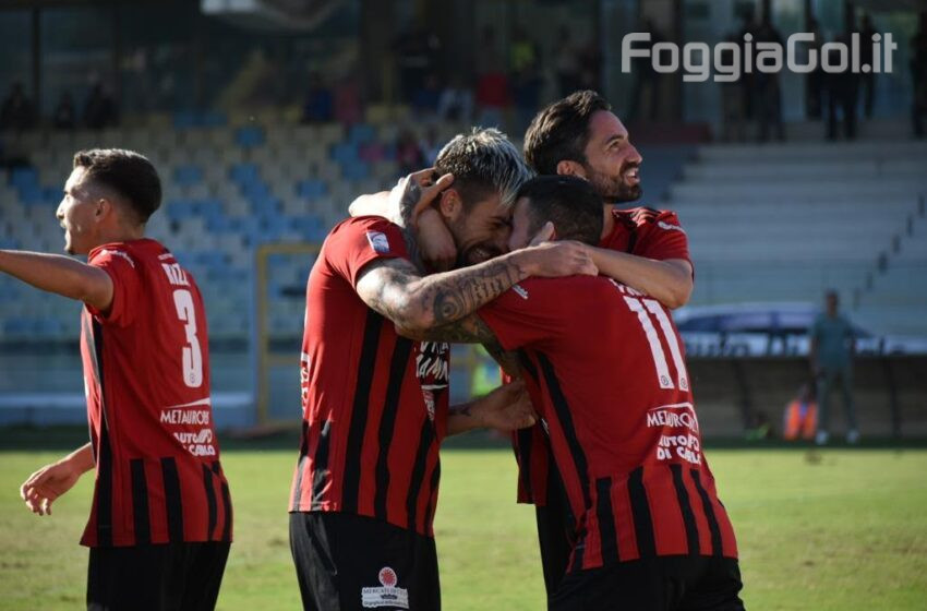  Torna a vincere il Foggia con sacrificio e umiltà