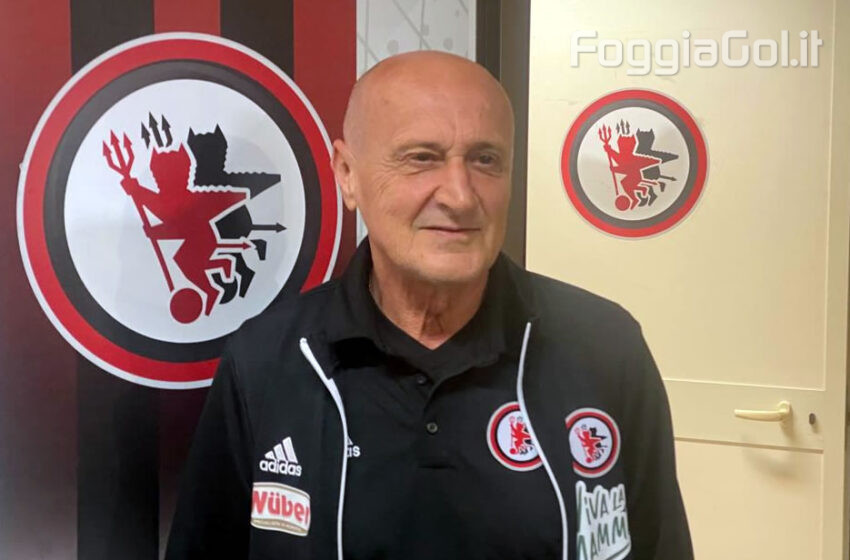  Foggia-Giugliano, l’emozione di Delio Rossi e la voglia di fare risultato dei rossoneri